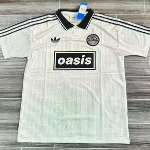 Adidas White and Black Men's Jersey